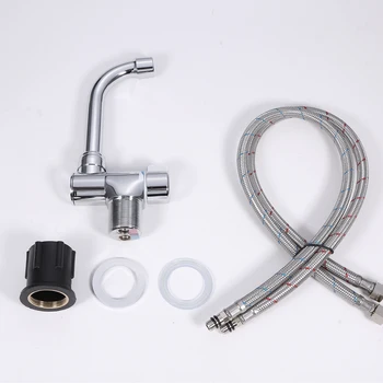 

Foldable Faucet Kitchen Faucet Rotation Bathroom Bar Sink Water Taps Single-Handle Cold Hot Water Mixer Copper Faucet for Home