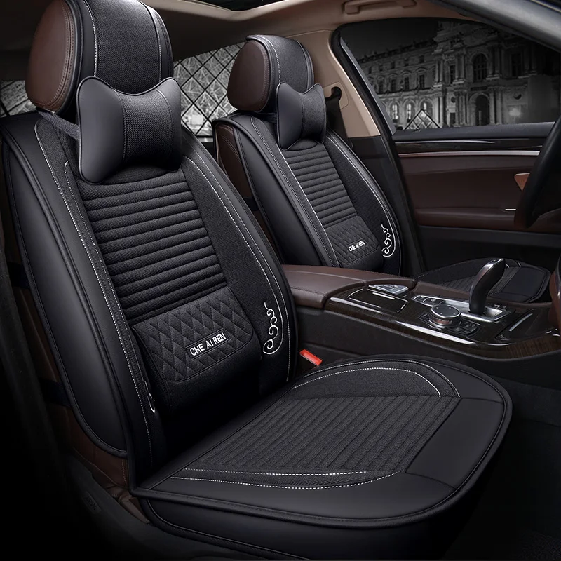 

Car Seat Cover Covers Auto Interior Accessories for porsche cayenne macan ssangyong actyon korando kyron rexton