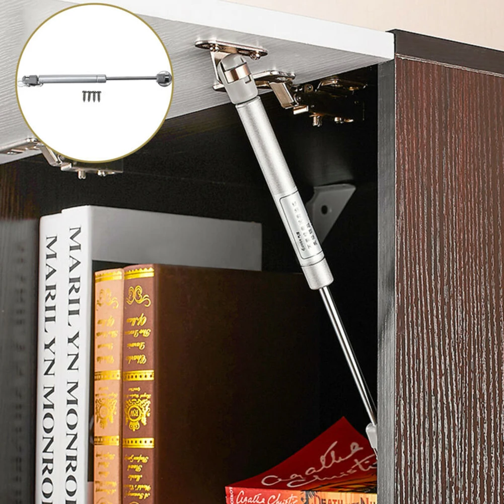 100N пневматическая стойка для поднятия дверей шкафа гидравлическая пружина