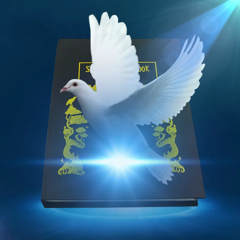 Metamopho Magic Book магический голубь трюки забавные сценические магические предметы