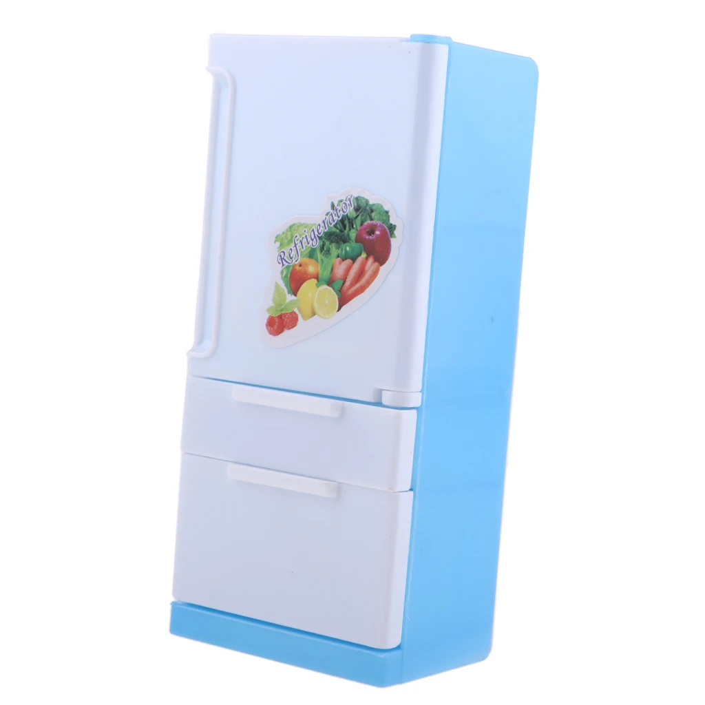 Popular Dollhouse Furniture Mini Refrigerator Model Toy For  Dolls