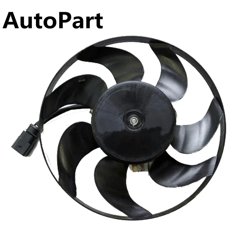 Fan 3C0 959 455 G 1K0959455DH 100 236 0050 радиатор блок охлаждающего вентилятора для VW Rabbit Jetta Golf GTI Passat B6 Номинальная Мощность 200W - Цвет: Fan