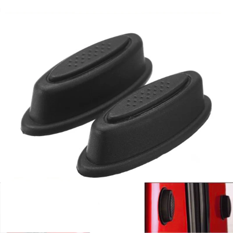 2pcs Black Replacement Plastic Luggage Stud Foot Feet Pad For Suitcase