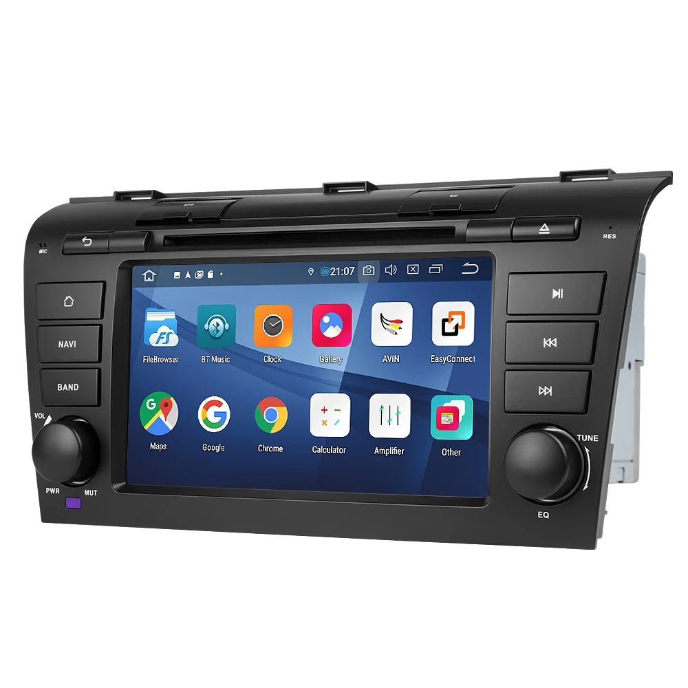 " Android 9,0 Pie OS автомобильный DVD Мультимедиа gps радио для Mazda 3 2004 2005 2006 2007 2008 2009 с полной поддержкой видеовыхода