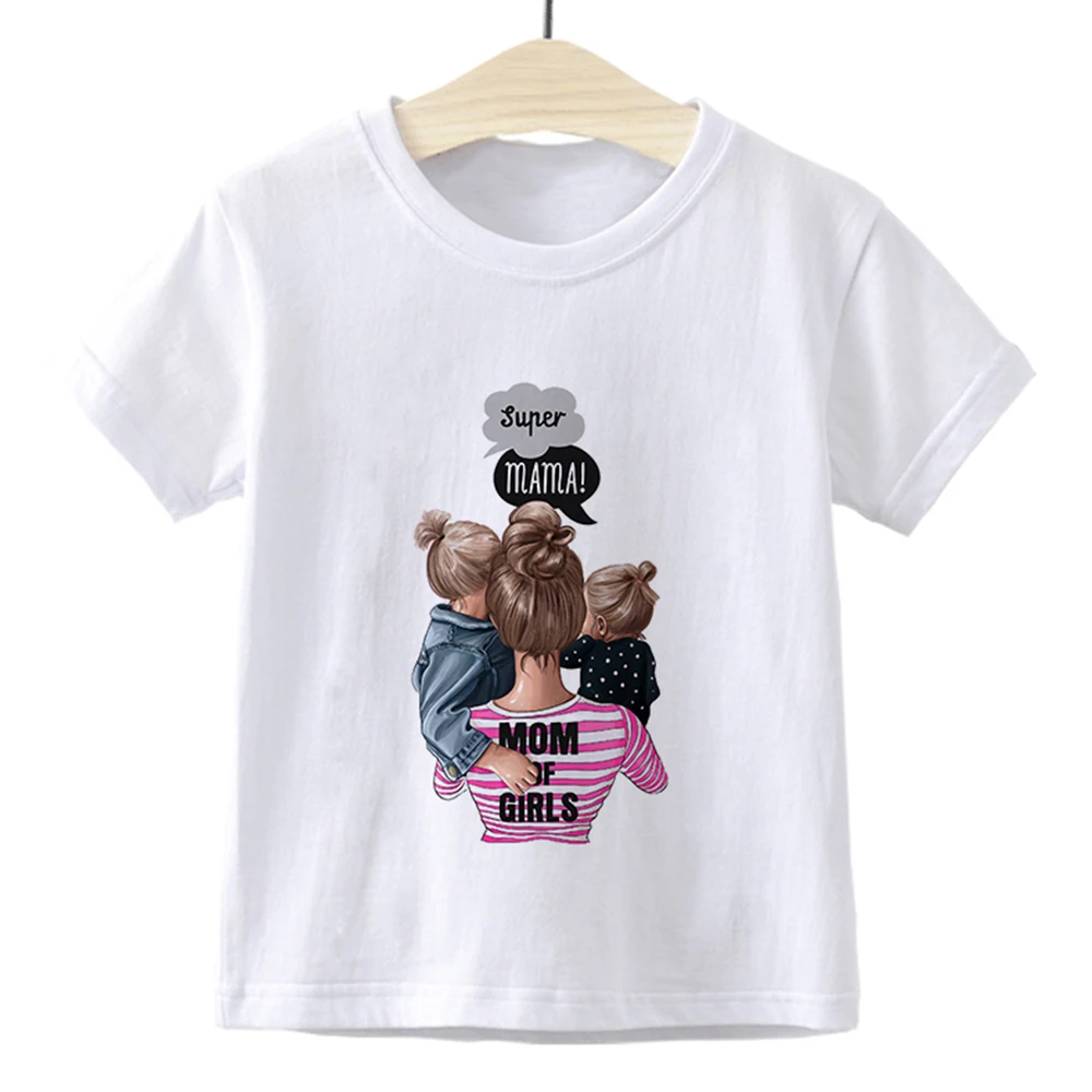 Футболка для маленьких девочек в стиле Харадзюку милая модная детская рубашка с