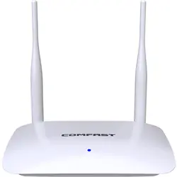 Comfast 300 Мбит/с беспроводной wifi маршрутизатор с 2 * 5dBi антеннами CF-WR623N домашней сети точка доступа 4 * RJ45 Ethernet порт wi fi маршрутизатор