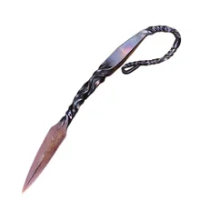 Longquan нож для чайной церемонии ручной работы стальная игла Pry Pu'er Инструмент Китайский нож резак чайная посуда чайная церемония аксессуары Коллекция декор