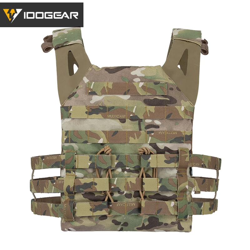 IDOGEAR JPC тактический жилет страйкбол бронежилет Перемычка пластина Перевозчик MOLLE пейнтбол военный 500D Нейлон Мультикам