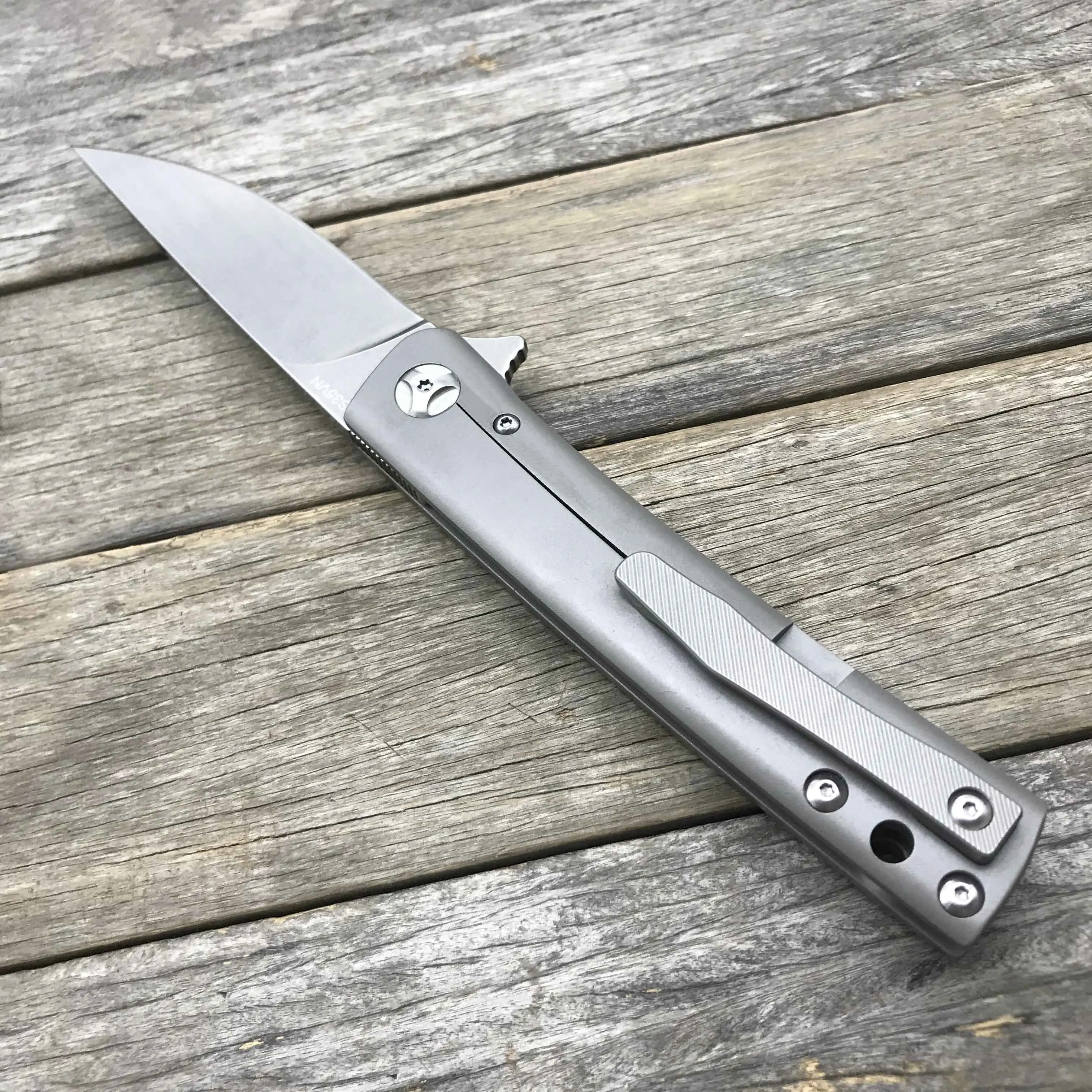 Günstige LDT TG02 Folding Messer S35VN Klinge Titan TC4 Griff Camping Taktische Outdoor Messer Stahl lager Überleben Jagd EDC Werkzeug