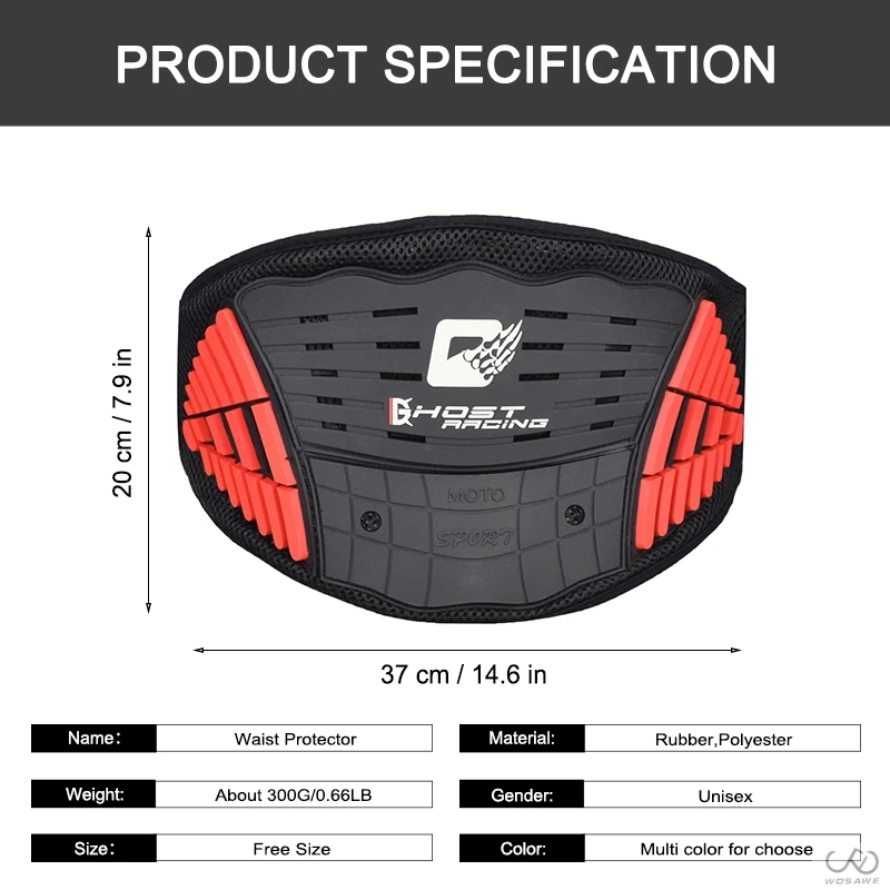 Для мужчин и женщин пояс для поддержки спины Поясничный Бандаж поясной ремень нижняя часть спины протектор для позвоночника для мотоцикла Велоспорт Спорт на открытом воздухе