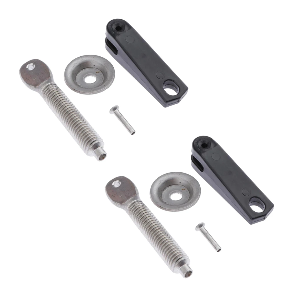 2pcs Clamp Grip Screw Set For Yamaha Outboard Motor 6g1 43116 6e0 43118 00