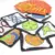 2021 jungle board game brown wood token run fast pair forest speed for friend family party fun card game English Spanish rules
