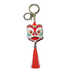 Key Ring Long Lasting Great Cartoon Style Anti-deform Tassels Pendant Keychains