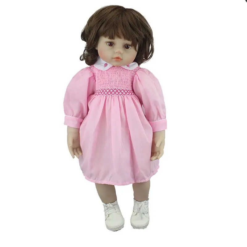 Модное новое платье для 22 дюймов Reborn Baby Doll 55 см Кукла одежда - Цвет: 01