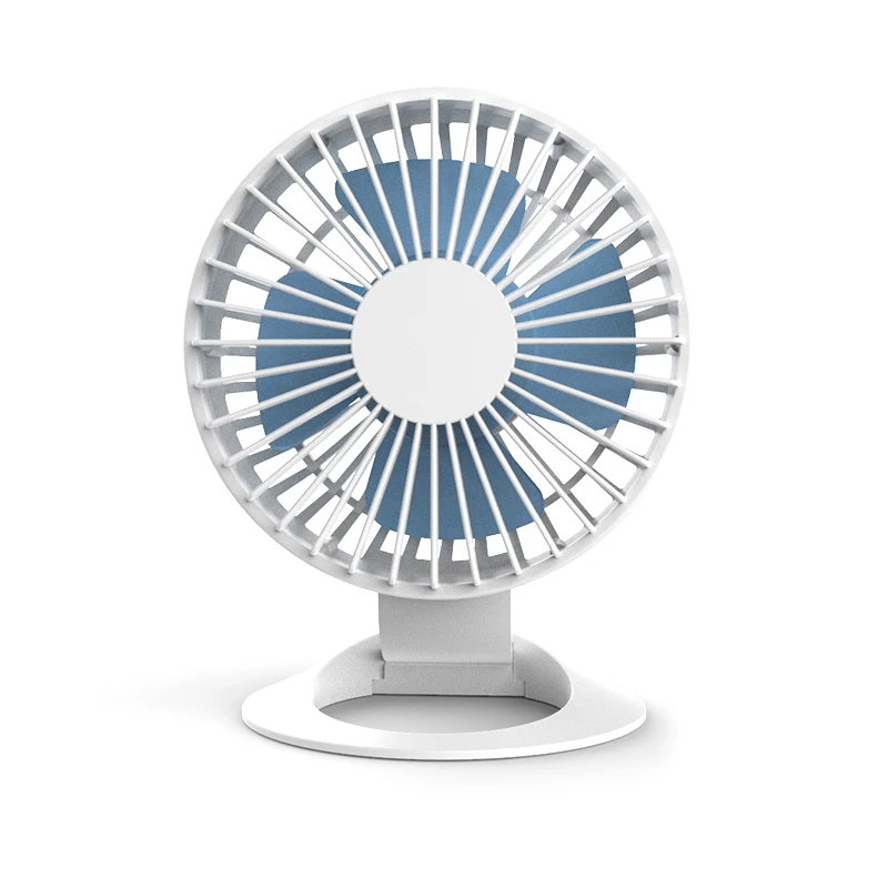 

Portable Mini Usb Fan Air Cooler Small Desk Battery Fan For Pc Laptop Cooling Fan White