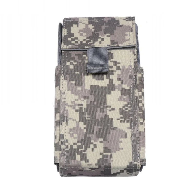 Tactical Airsoft Molle 25 Round 12GA 12 Gauge Ammo Shells Shot gun Reload Magazine Pouche Bag Hunting Tool Ammo Bag Accessories - Color: ACU