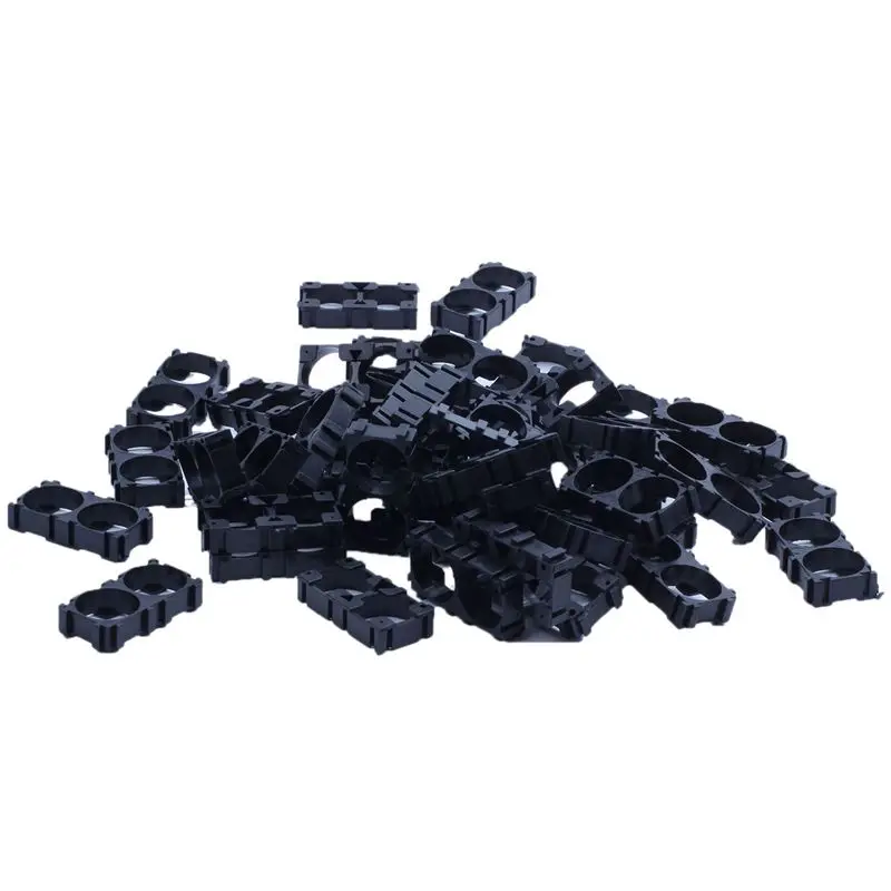 50pcs 18650 Lithium Battery Double Holder Bracket for DIY Pack | Электроника