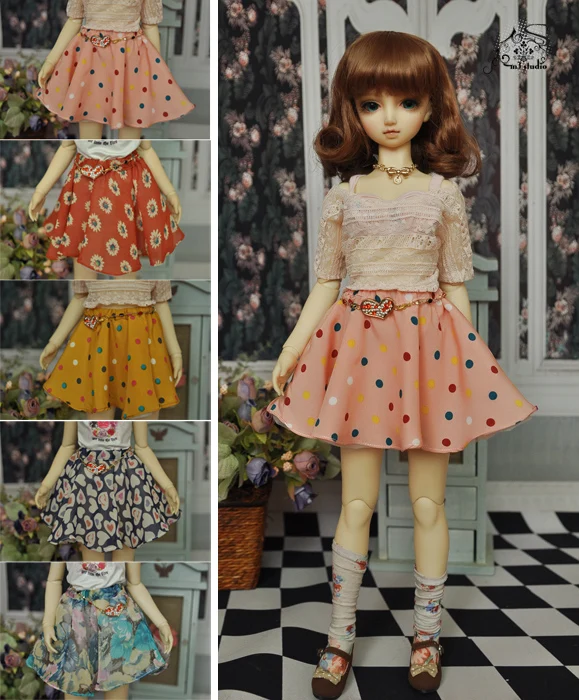 1/4 1/3 масштаб BJD кукольная одежда юбка для BJD/SD аксессуары MSD SD13. Кукла, обувь, парик и другие A0888 в комплект не входят