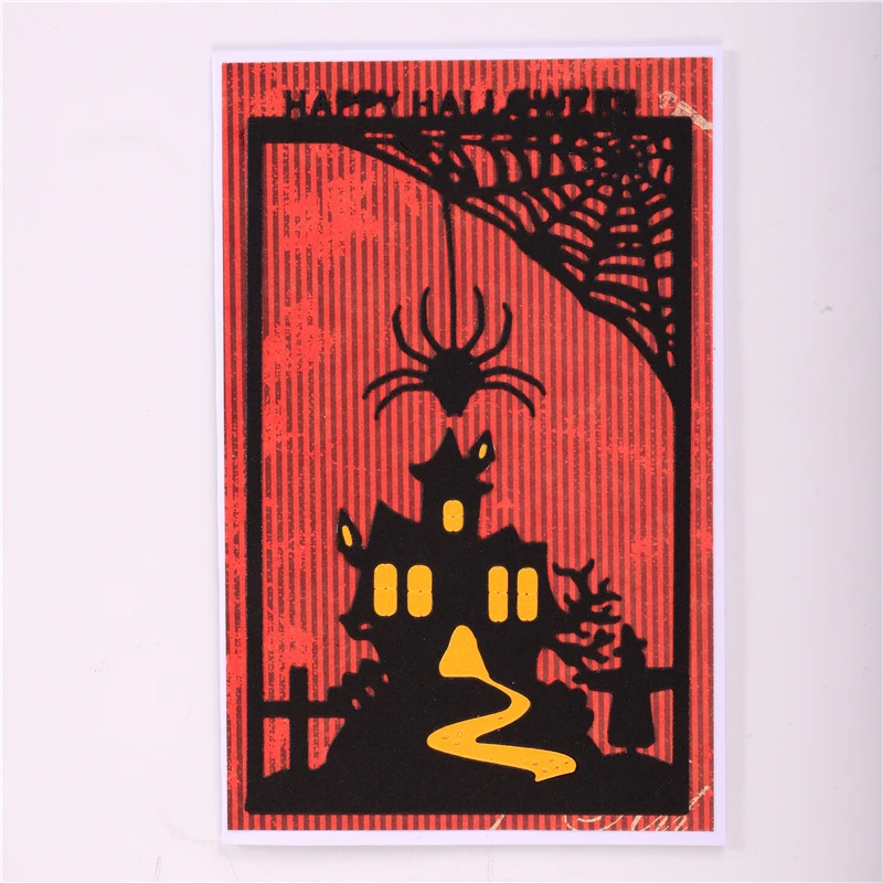 

InLoveArts Halloween Frame Metal Cutting Dies for Scrapbooking Stencils DIY Album Paper Cards Embossing Folder Die Cuts Template