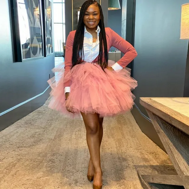 Saudi Arabia Mini Tutu Tulle Skirt 