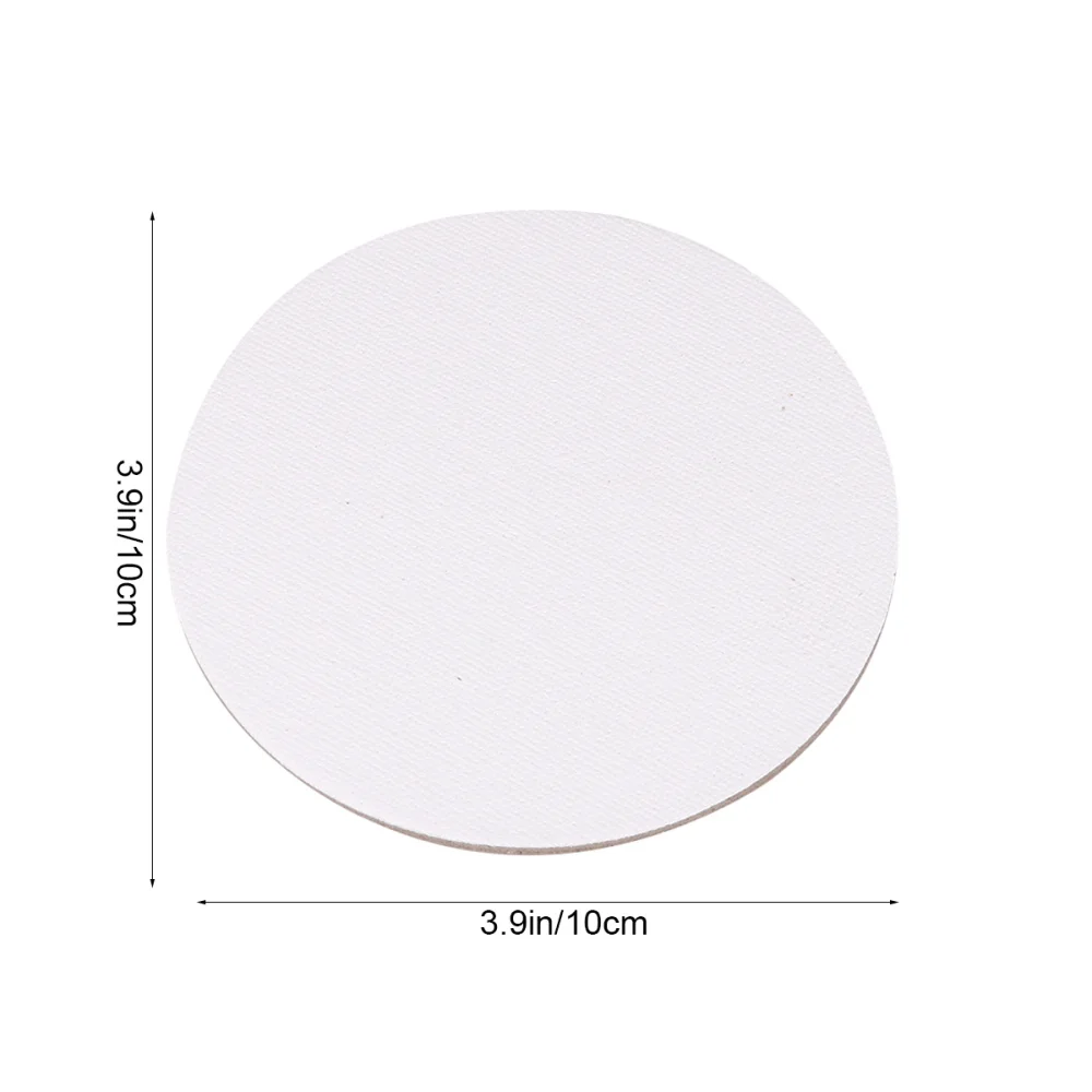 Canvas Painting Board Round Artist Boards Panels Panel Oil Stretched Blank Acrylic Drawing White Circle Large Canvases Fine 40Cm custom painting canvas painting canvas painting canvas board