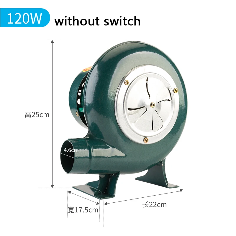 120W de domicílios blower CHURRASCO Churrasqueira De