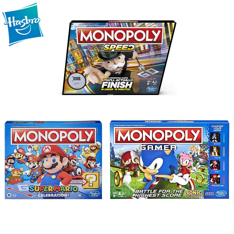 Hasbro монополия Звездные войны звуковая скорость Охотники за привидениями Супер