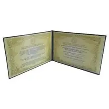 Crust certificates godfather, own design