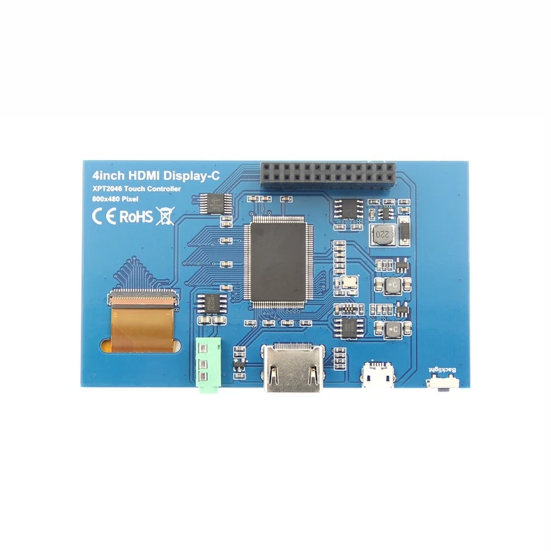 AAAE топ-4,0 дюймов ЖК HDMI пресс-экран дисплей TFT ЖК-панель модуль 480x320 для Raspberry Pi 4B Raspberry Pi 3 Model B/B