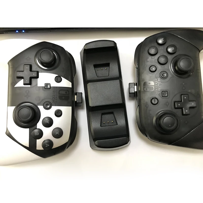 Игровой контроллер, зарядная док-станция для переключателя NAND NS PRO, контроллер со светодиодной индикацией зарядки, Подставка для зарядки типа C