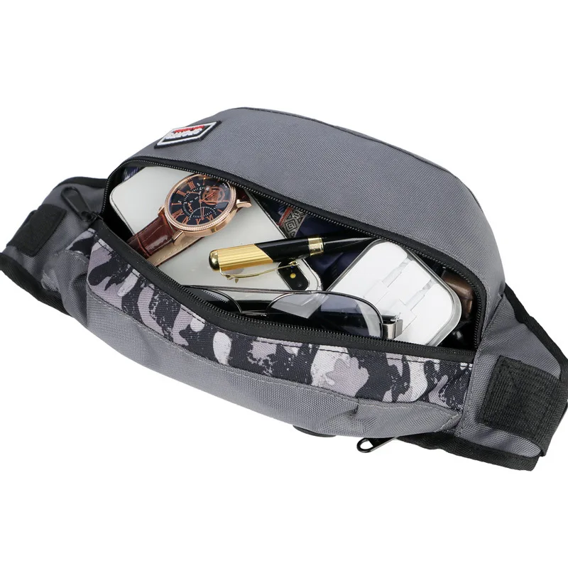 

2019 New Style Fashion for Men And Joint Camouflage Casual Oblique Backpack Wallet Chest Pack Large-capacity Backpack