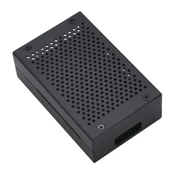 

Raspberry Pi 3 Model B Plus Aluminum Silver Green Black Case Metal Enclosure RPI 3 Box Compatible with Raspberry Pi 3 Model B