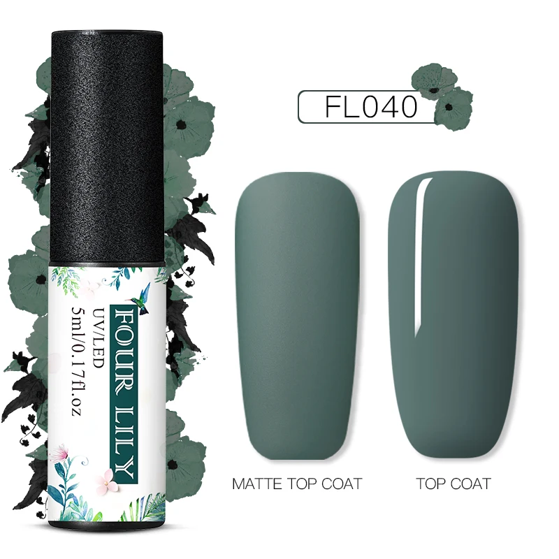 PS06811 Четыре Лили 60 Цвета Матовый УФ-гель для ногтей 5 мл Pure Nail Цвет матовый лаки для ногтей био-Гели Soak Off Гель лак для ногтей Лаки маникюрный лак - Цвет: PS06811