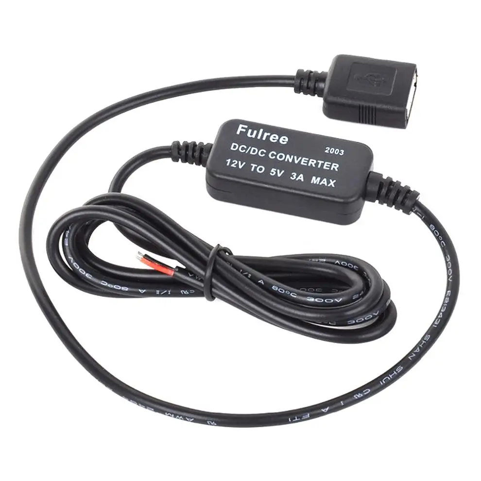 12V Reduction Voltage 3A USB 2.0 Navigator Vehicle Car Power Converter Car USB Phone Charger