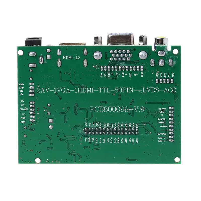 1 комплект HdMI Lvds ЖК Дисплей плата контроллера Модуль для AT070TN90/92 94 монитор