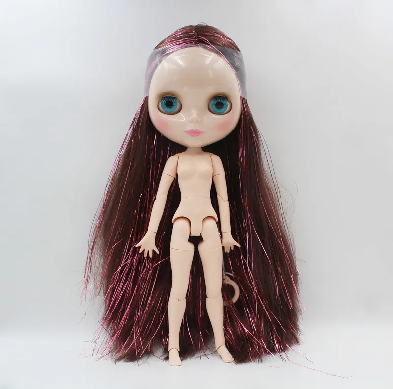 Специальная, Blyth doll, 19 шарнирных кукла тела и 7 шарнирных кукла тела, Обнаженная кукла, может изменить цвет тела и волосы, серия 52