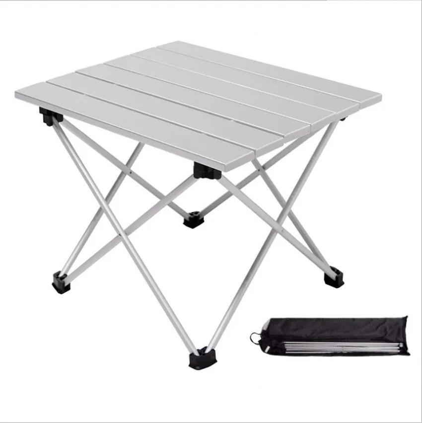 

Portable Folding Table, Aluminum Alloy, Traveling, Outdoor Picnic Tables, Outdoor Desk, Barbecue Camping Table, Hiking Table