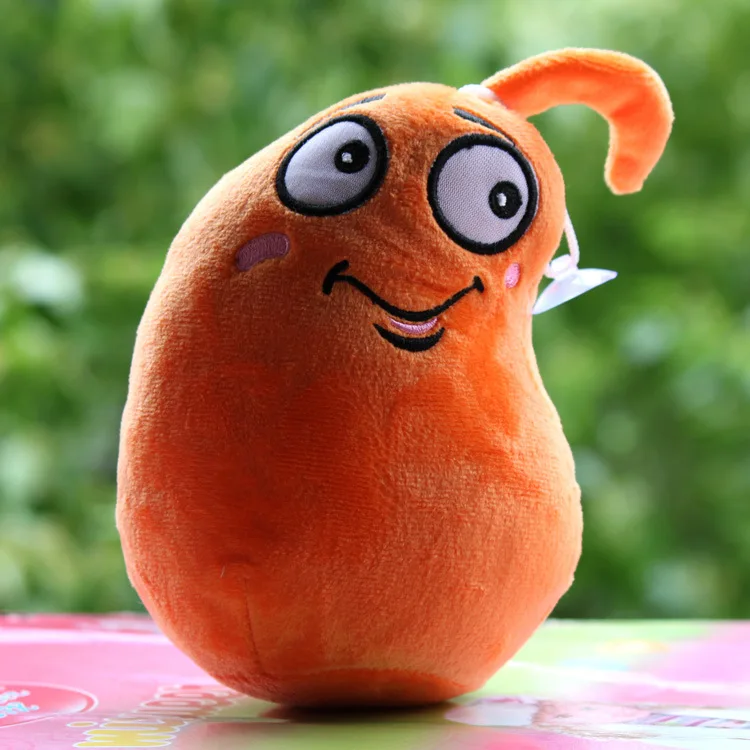 Большие Аниме Растения Vs фигурки зомби маленькие глаза Чили Bean мягкие детские