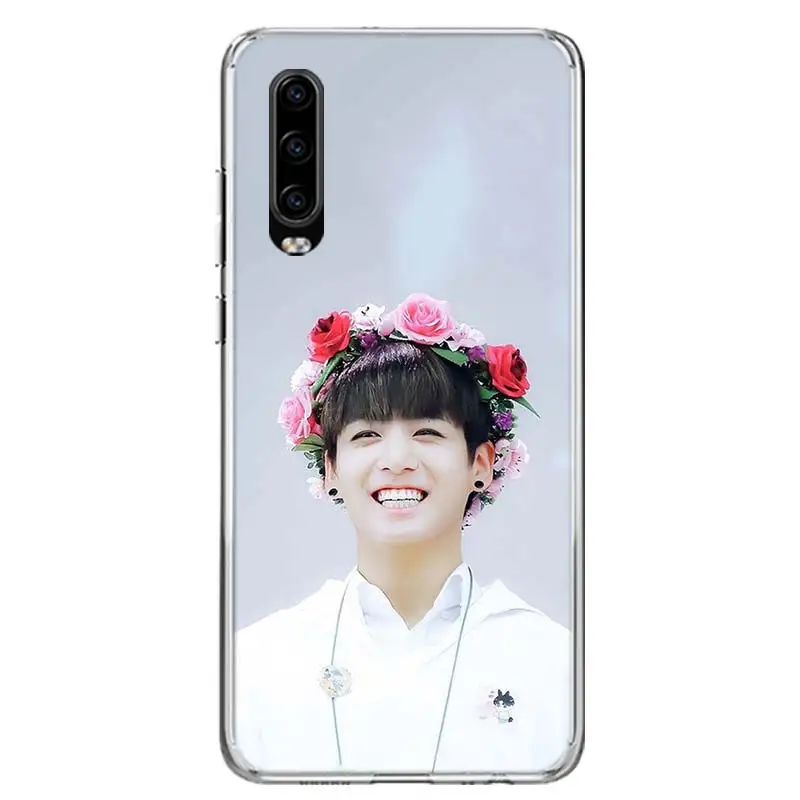 Jungkook Kpop чехол для телефона huawei P30 P20 mate 30 20 10 Pro P10 Lite P Smart Z+ Coque Shell Capa