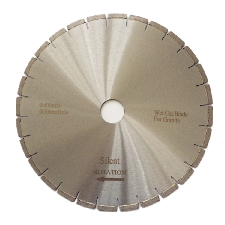 

DB22 Top Quality Silent Diamond Saw Blades 16 Inch Wet Cutting Blades Smooth Cutting Disc for Granite Slab 1PC