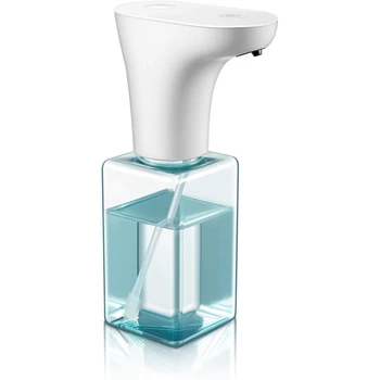 

LIXF Automatic Foam Soap Dispenser, Non-Contact Induction Soap Pump, Rechargeable Waterproof IPX-7 High Waterproof Soap Dispense