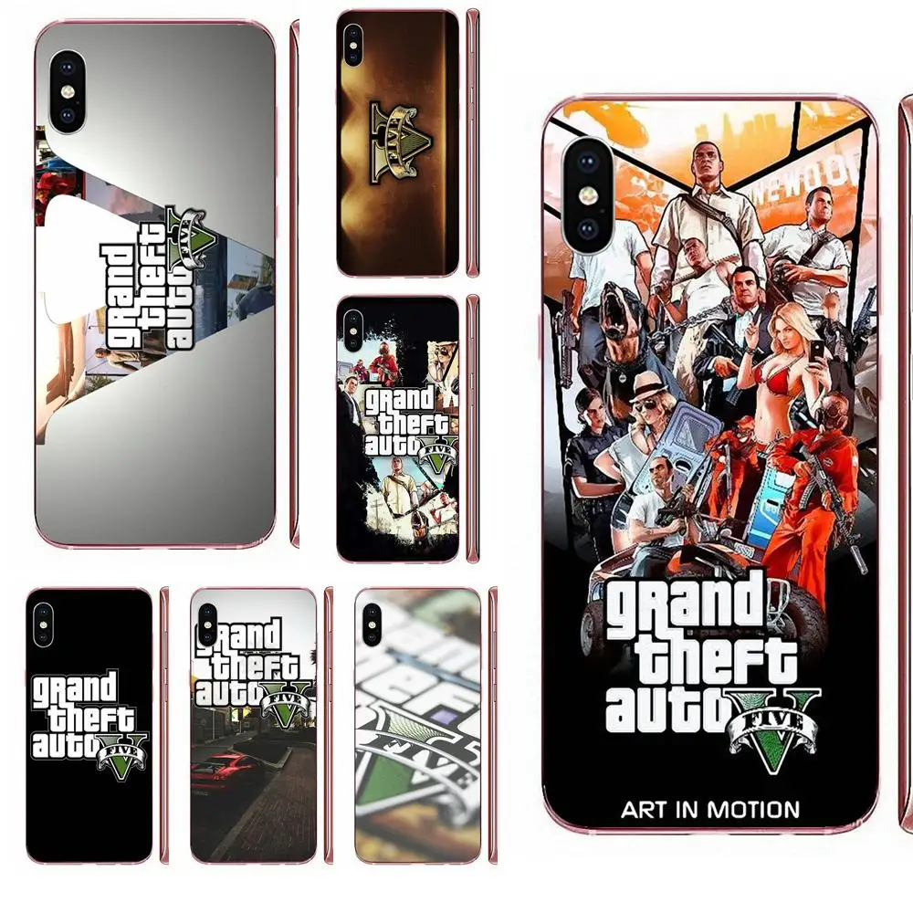 Чехлы для телефонов из ТПУ Grand Theft Auto Gta с логотипом Huawei Nova 2 V20 Y3II Y5 Y5II Y6 Y6II Y7 Y9 G8 G9 GR3