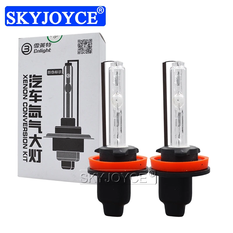 SKYJOYCE Original Cnlight Xenon Lamp AC 45W Cnlight H1 5000K H7 6000K H11 4300K 9005 9006 D2H 8000K HID Xenon Headlight Bulb (2)