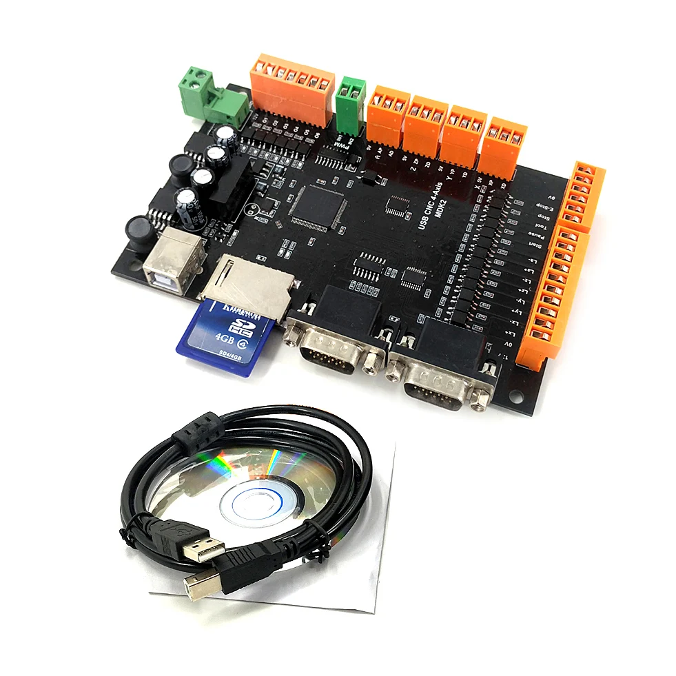 

CNC USB 4 Axis Kit , USB mach3 4 axis breakout board