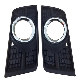 

2pcs Front Bumper Fog Light Driving Lamp Frame Cover Bezel Trim Plastic Fit For Cadillac SRX 2010 2011 2012 2013 2014 2015 2016