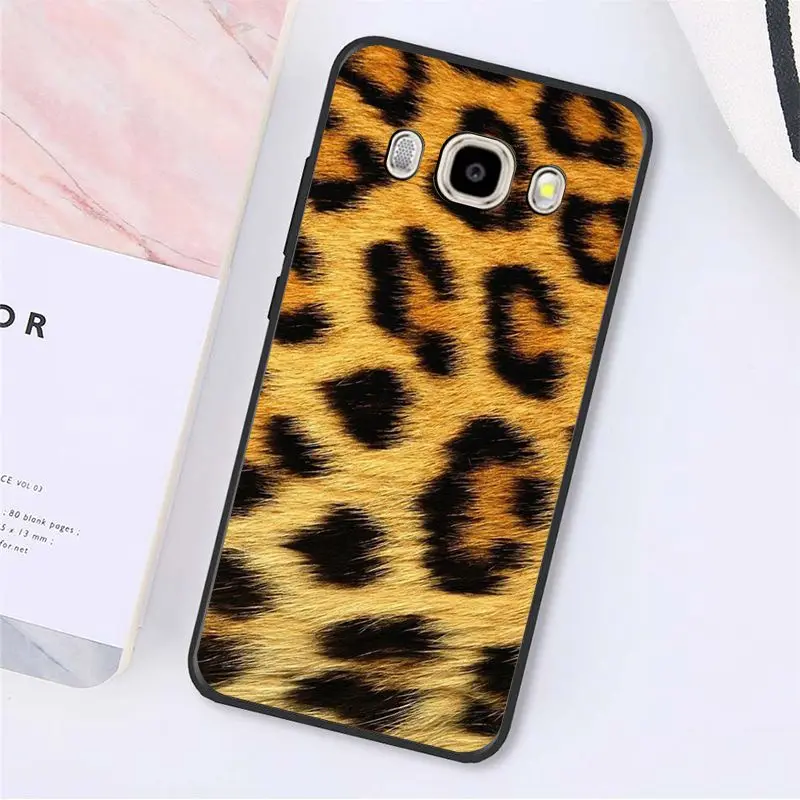 Yinuoda модные пальто с мехом, с леопардовым принтом чехол для телефона для samsung Galaxy J7 J6 J8 J4 J4Plus J7 DUO J7NEO J2 J5 Prime - Цвет: A3