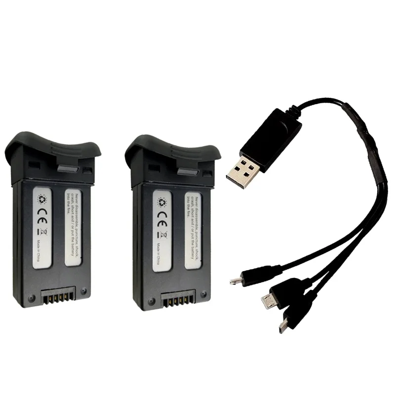 3 7 V 1000mAh литий полимерный Батарея + Зарядное устройство для SJRC S20W T25 четыре оси