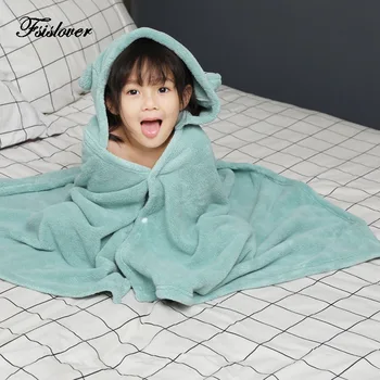 

FSISLOVER 2020 Home Textile Towel Women Robes Bath Wearable Towel Cartoon Lady Fast Drying Beach Spa Magical Nightwear
