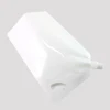 50pcs Milk Drink Nozzle Storage Bags And Free Gift Funnel Double-side White Spout Pouches Plastic Packaging Bags With Hang Hole 5