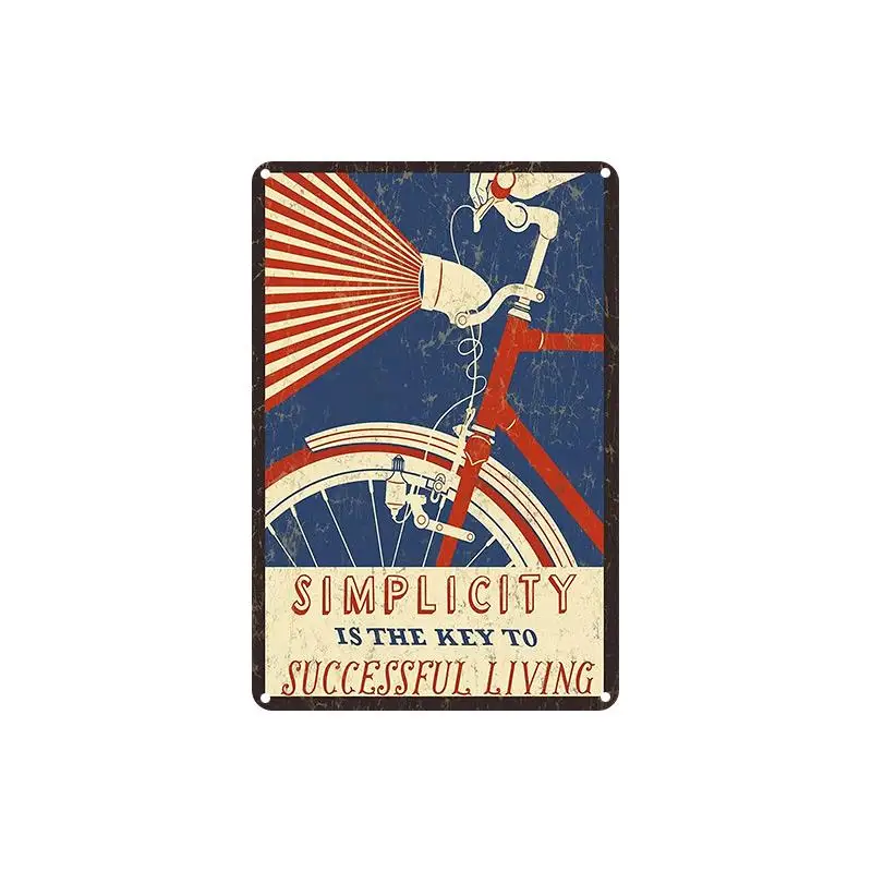 Waverley Cycles металлическая жестяная вывеска бар паб человек пещера клуб Кафе Кухня Настенный декор - Цвет: Синий